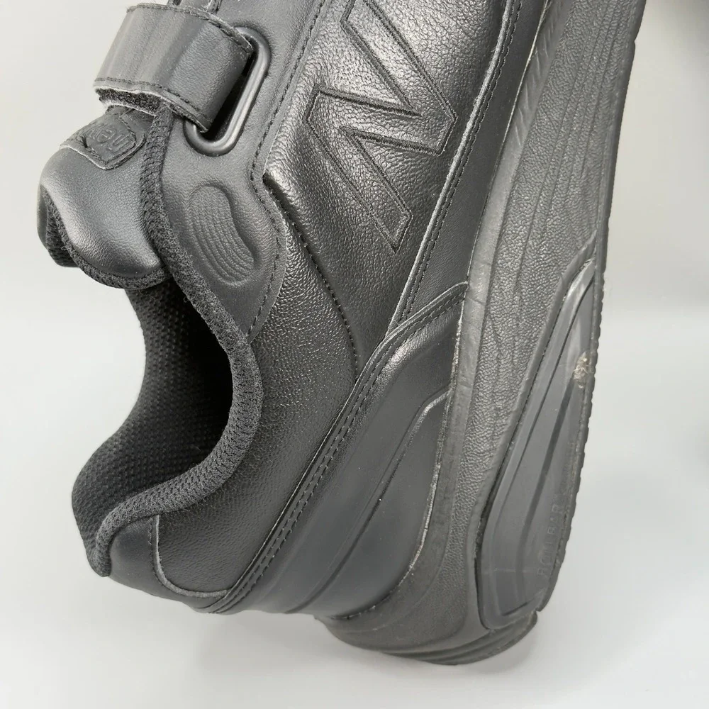 New Balance 928v1 Mens 11.5 11 1/2 D Walking Shoe Hook Loop Adjustable‎ Black